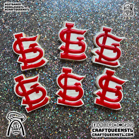 STL Logo / St. Louis Cardinals Cookies