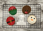 Circle Christmas Cookies