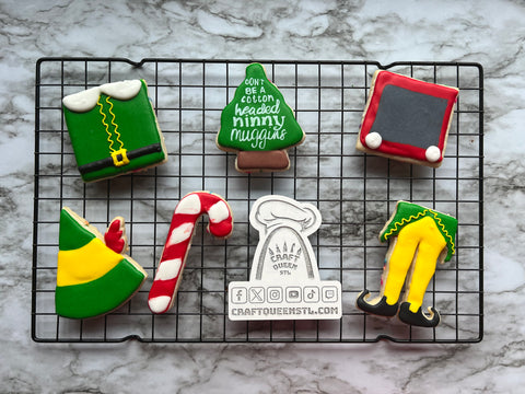 Buddy the Elf Inspired Cookies