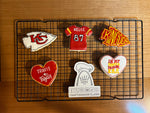 Kelce Swift Inspired Cookies