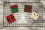 Square Christmas Cookies