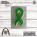 Green Awareness Ribbon, NAMI, Cookies