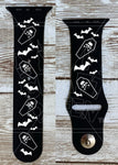 Bats & Coffins Halloween Watch Band