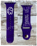Among Us Engraved Watch Band - CRAFT QUEEN, LLC