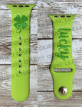 Lucky St. Patrick’s Day Watch Band - CRAFT QUEEN, LLC