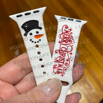 Snowman Merry Christmas Watch Band