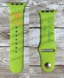 St. Patrick, Patrick Mahomes, Kansas City Chiefs St. Patrick’s Day Watch Band - CRAFT QUEEN, LLC