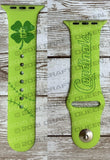 Shamrock Blues or Cardinals Watch Band - CRAFT QUEEN, LLC