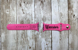 Breast Cancer Warrior Watch Band - CRAFT QUEEN, LLC