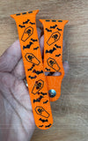 Bats & Coffins Halloween Watch Band