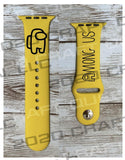 Among Us Engraved Watch Band - CRAFT QUEEN, LLC