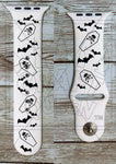 Bats & Coffins Halloween Watch Band