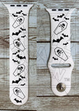 Bats & Coffins Halloween Watch Band