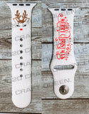 Reindeer Merry Christmas Watch Band