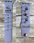 Wine O’Clock Engraved Watch Band - CRAFT QUEEN, LLC