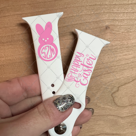 Monogram Peep Easter Watch Band