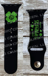 Monogram St. Patrick’s Day Watch Band - CRAFT QUEEN, LLC