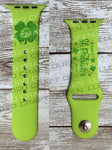 Monogram St. Patrick’s Day Watch Band - CRAFT QUEEN, LLC