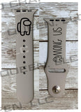 Among Us Engraved Watch Band - CRAFT QUEEN, LLC