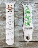 Reindeer Merry Christmas Watch Band