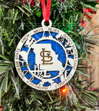 Missouri St. Louis Themed Christmas Ornament