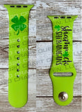 Shamrock Shenanigans St. Patrick’s Day Watch Band