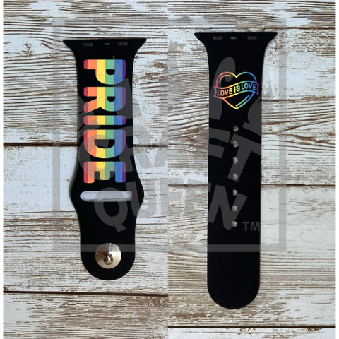 Rainbow Love is Love Pride Apple Watch Band (Limited Edition)